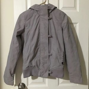 Vans zip/button up hooded coat